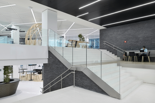 Axa building - interior, stairs