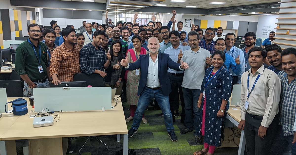 Spacewell India with CEO Eric Van Bael