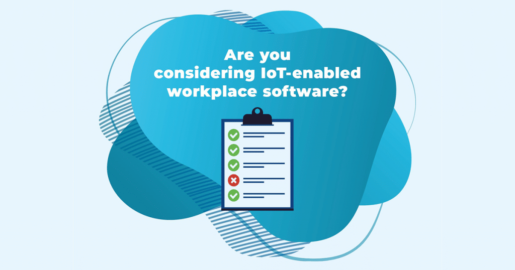 IoT enabled Workplace Software graphic